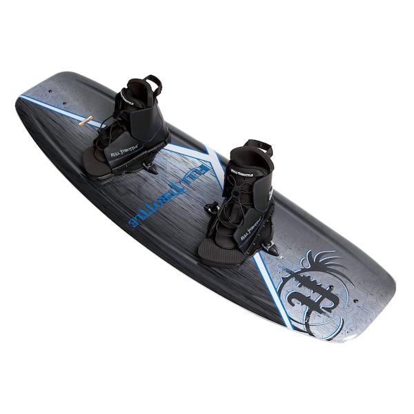 Full Throttle 312000-700-999-12 Aqua Extreme Wakeboard with Lace-Up Boots 312000-700-999-12 - main